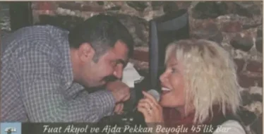 Fuat Akyol ve Ajda Pekkan, 45'lik'te